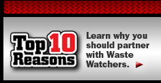 Top 10 Reasons to Partner with Waste Watchers